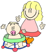 Ilustración de niños jugando